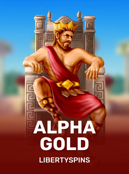 Alpha Gold game tile